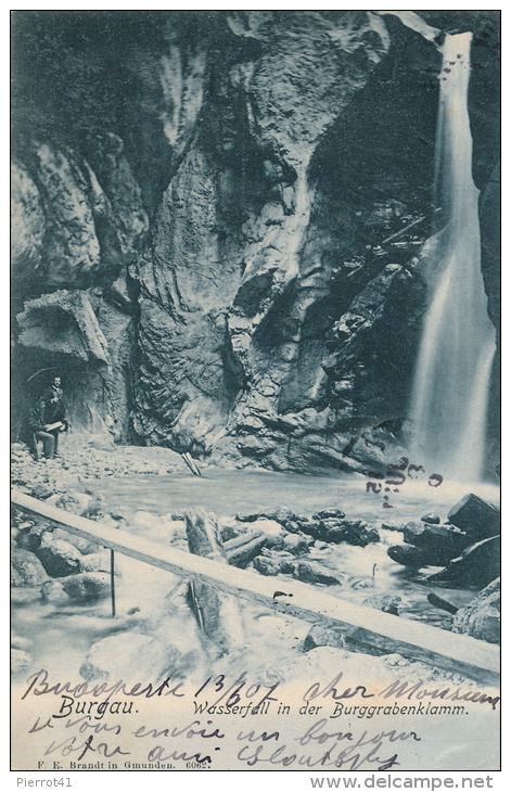 AUTRICHE - BURGAU - Wasserfall In Der Burggrabenklamm - Autres & Non Classés