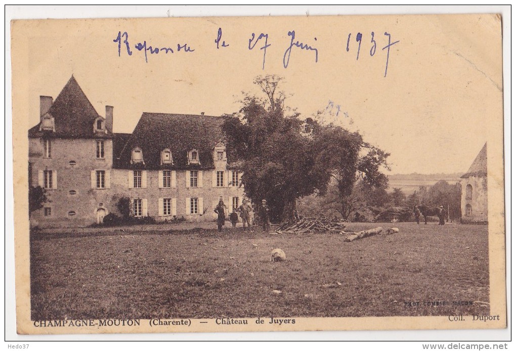 Champagne Mouton - Château De Juyer - Sonstige & Ohne Zuordnung