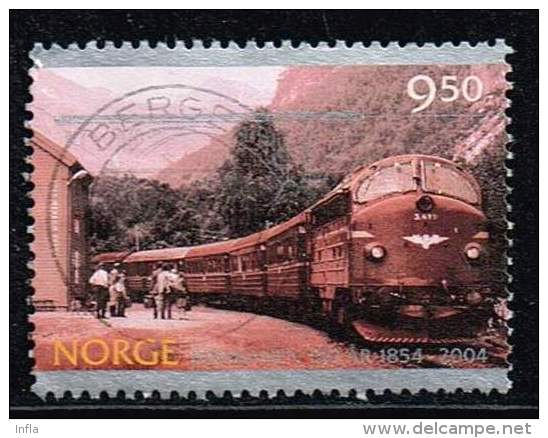 Norwegen 2004, Michel#  O  Eisenbahn - Gebraucht