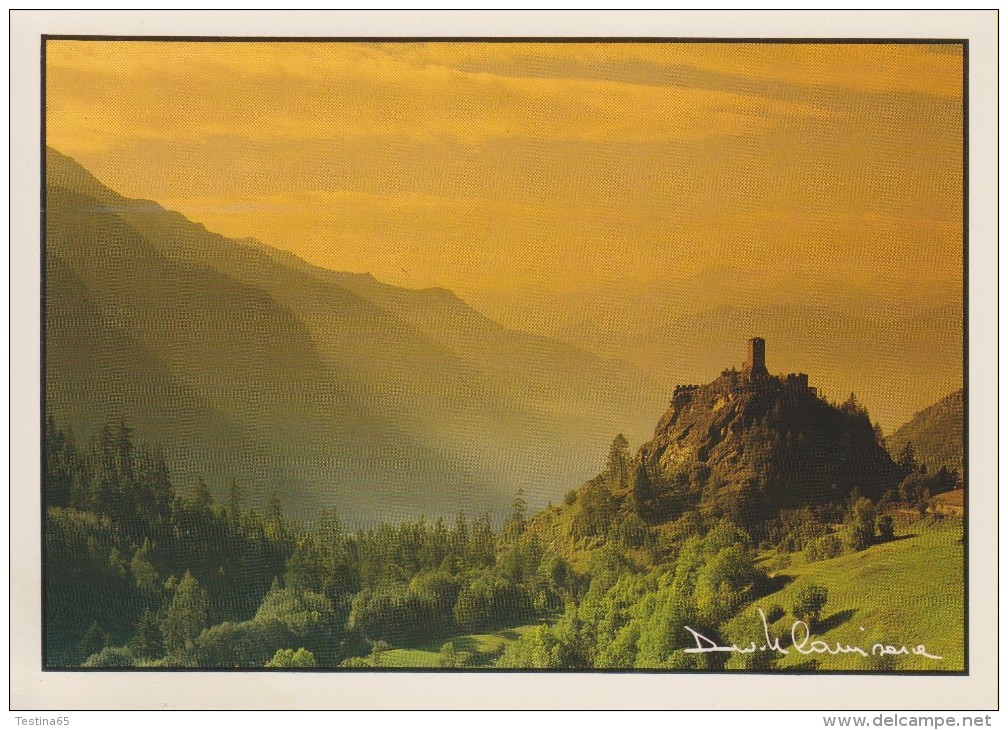 VALLE D´AOSTA-CASTELLO DI GRAINES AYAS-FOTOGRAFO DAVIDE CAMISASCA-GRESSONEY ST.JEAN 1985-FG-N - Altri & Non Classificati