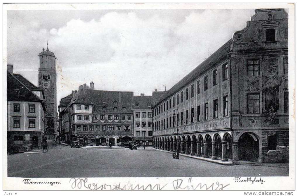 MENNINGEN Marktplatz Gel.1936 - Alf-Bullay