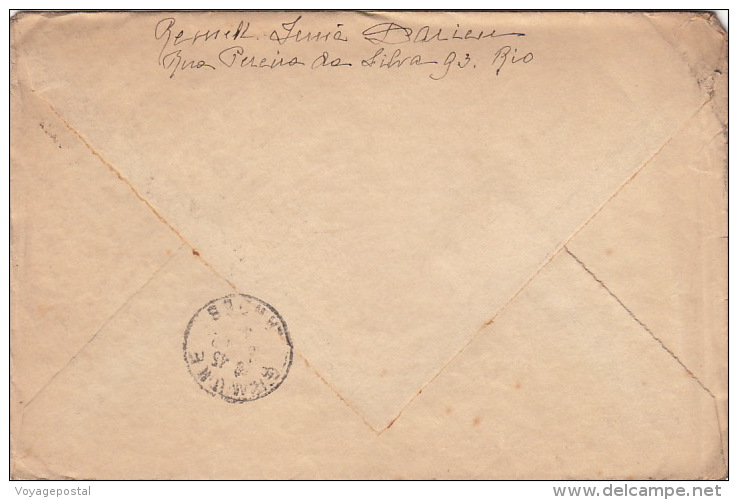 Lettre -Brésil Pour La France - Lettres & Documents