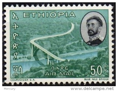 ETHIOPIE - 4 Valeurs Avion Neuves LUXE - 2 Scans - Ethiopie