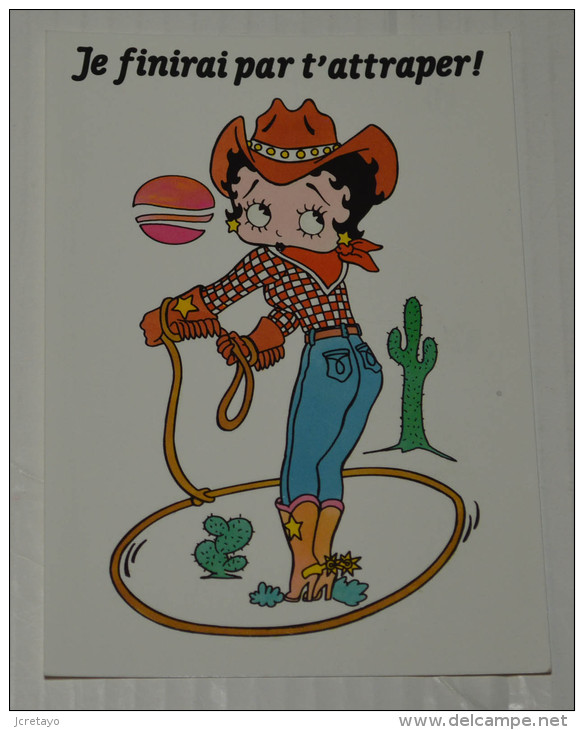 PORT GRATUIT, Betty Boop, Fleisher Studios, Editions Dalix, 1990, Carte N° 11 - Bandes Dessinées