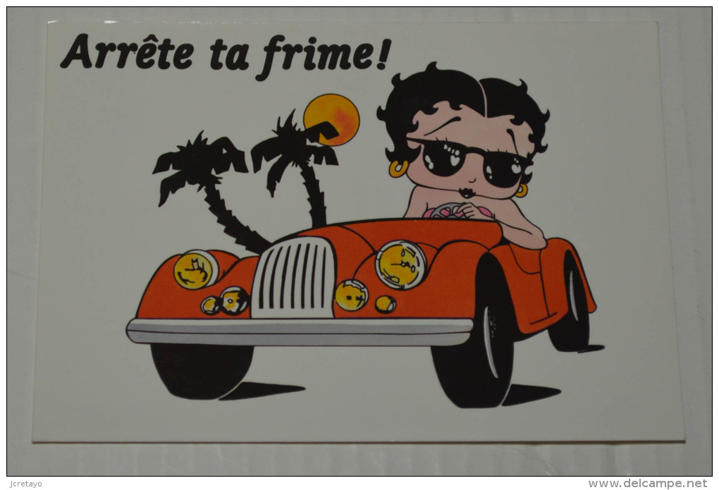 PORT GRATUIT, Betty Boop, Fleisher Studios, Editions Dalix, 1990, Carte N° 15 - Bandes Dessinées