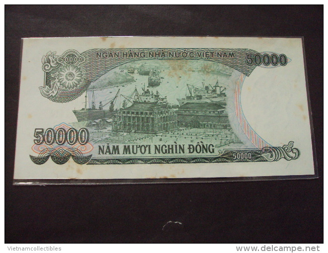 Vietnam Viet Nam 50000 Dong AU Banknote / Billet 1994 -P#116 / 02 Images - Vietnam