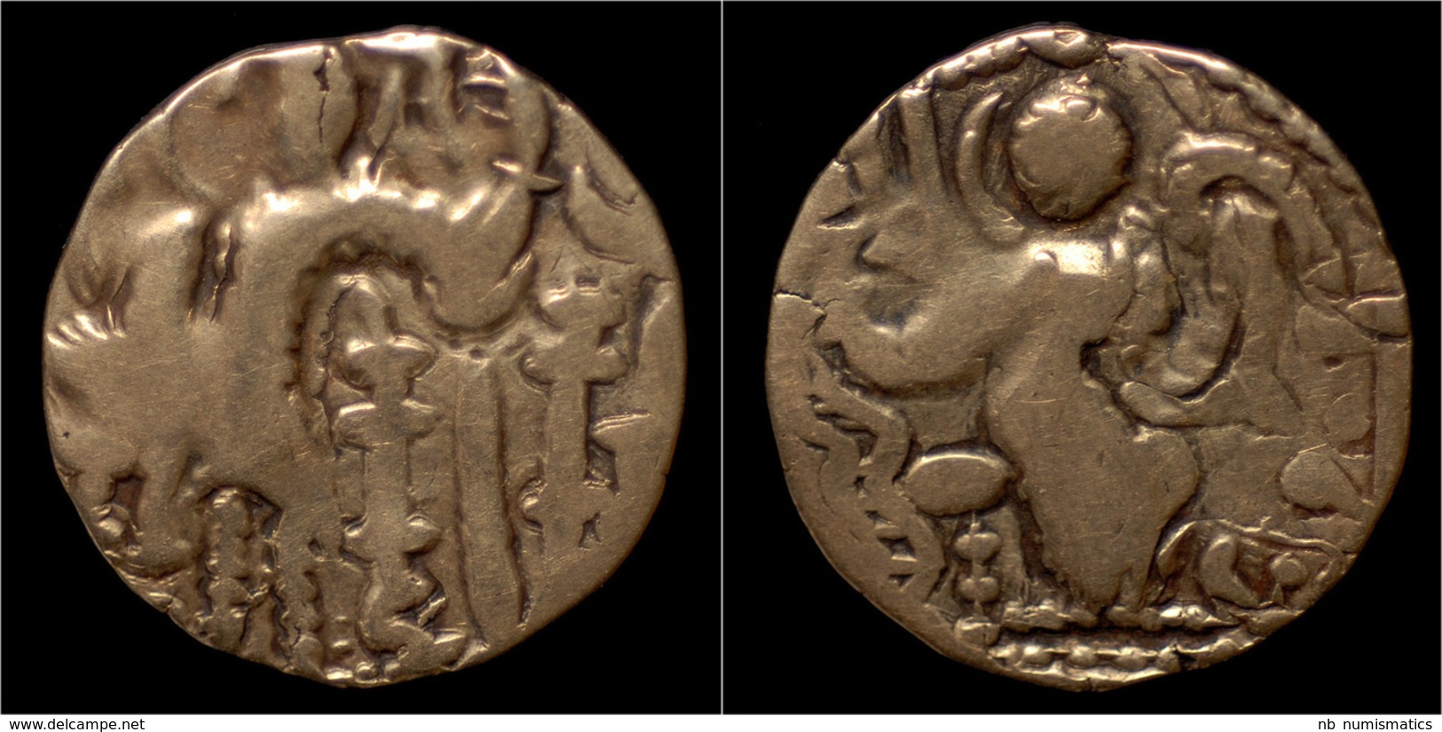 Kushan Kingdom Kidarites AV Dinar - Indische Münzen