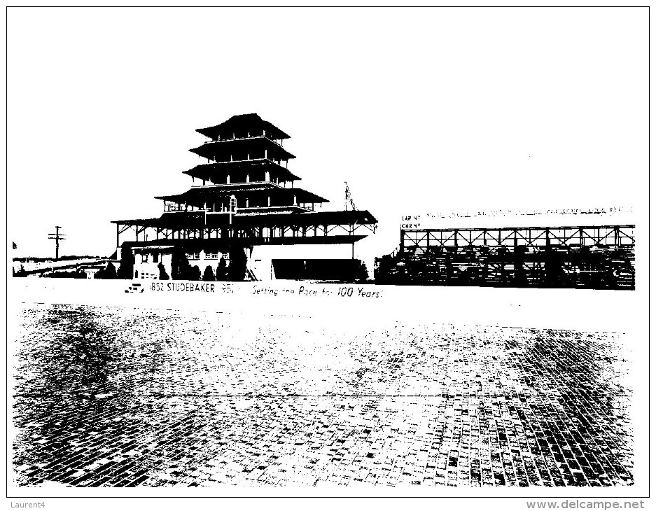 (123) USA - Indianapolis Motor Speedway Pagoda - IndyCar