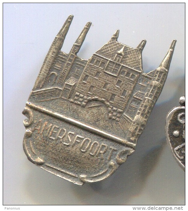 AMERSFOORT - Holland Netherlands, Blason, Coat Of Arms, Vintage Pin Badge - Städte