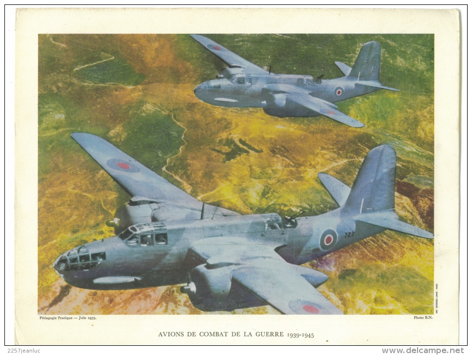 Revue D'Enseignement Scolaire  De La  Guerre 1939-1945  Documentation En Couleurs  Format A4 - 5. World Wars