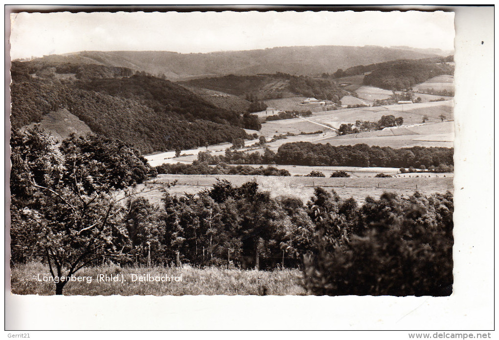 5620 VELBERT - LANGENBERG, Deilbachtal, 1963 - Velbert