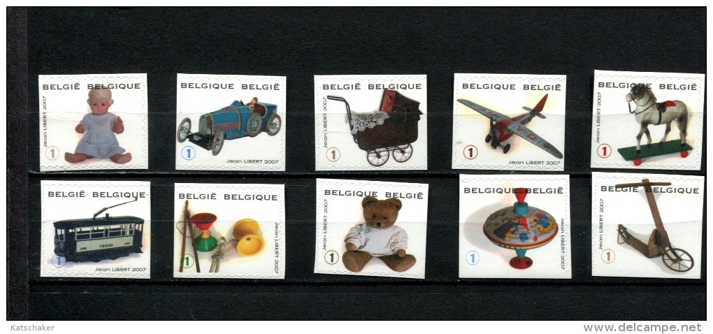 302525729 BELGIE POSTFRIS MINT NEVER HINGED POSTFRISCH EINWANDFREI OCB   3754 - 3763 - Nuevos