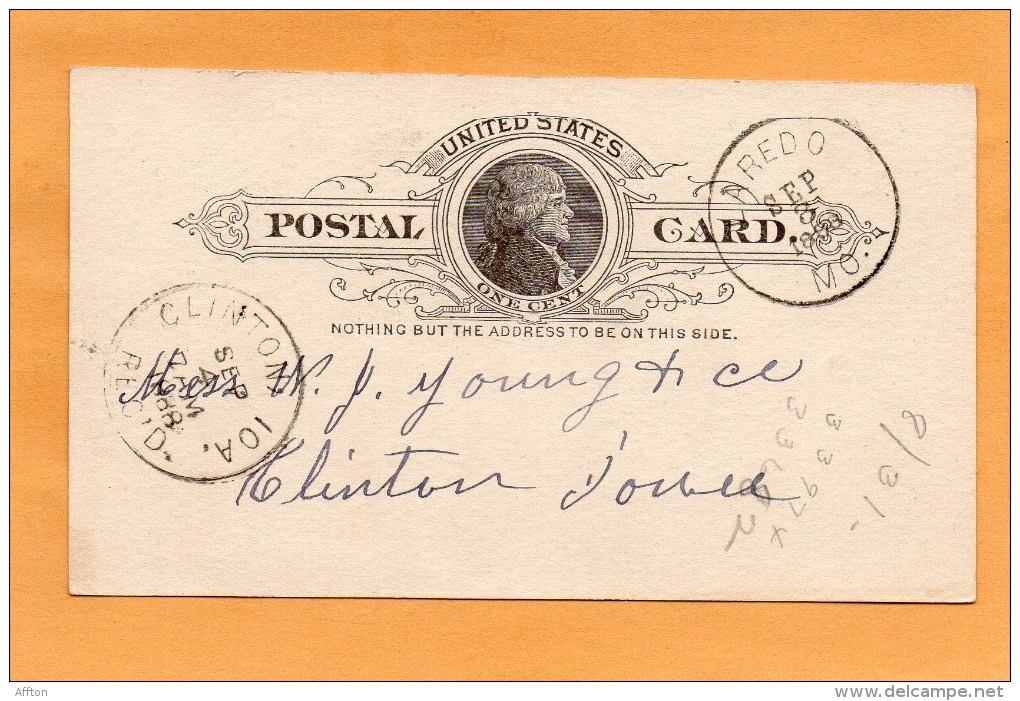 United States 1888 Card Mailed - ...-1900