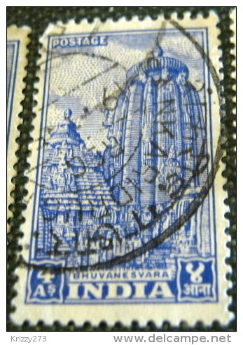 India 1949 Bhunanesvara 4a - Used - Used Stamps