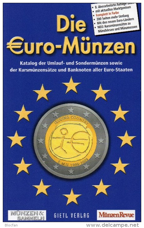 Die EURO-Münzen Katalog 2009 Neu 17€ Deutschland+Euroländer Für Numis-Briefe Numisblätter New Catalogue Gietl Of Germany - Topics