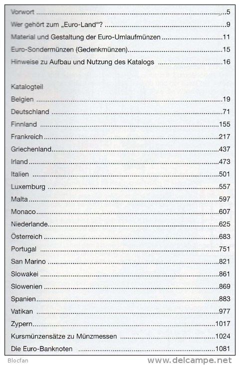 Die EURO-Münzen Katalog 2009 Neu 17€ Deutschland+Euroländer Für Numis-Briefe Numisblätter New Catalogue Gietl Of Germany - Motive