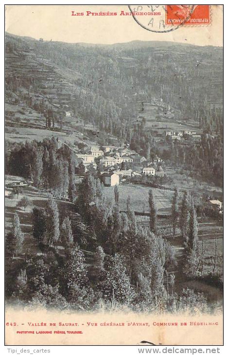 09 - Vallée De Saurat - Vue Générale D'Aynat, Commune De Bédeilhac - Autres & Non Classés