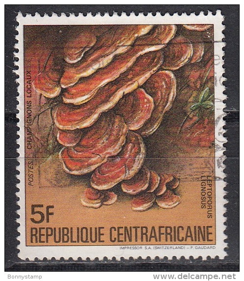 Repubblica Centroafricana, 1984 - Mushrooms - Nr.673 Usato° - Repubblica Centroafricana