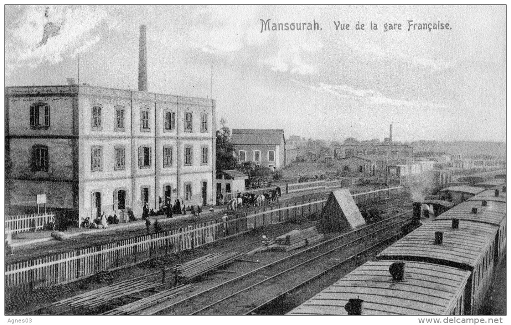 MANSOURAH   Vue De La Gare Francaise - Mansourah