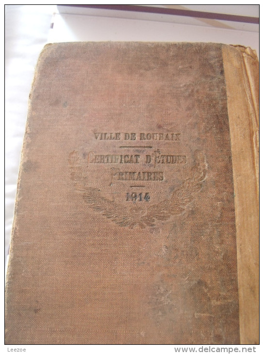 LAROUSSE 1914 REMIS DANS LE CADRE DU CERTIFICAT D'ETUDE - Dictionnaires
