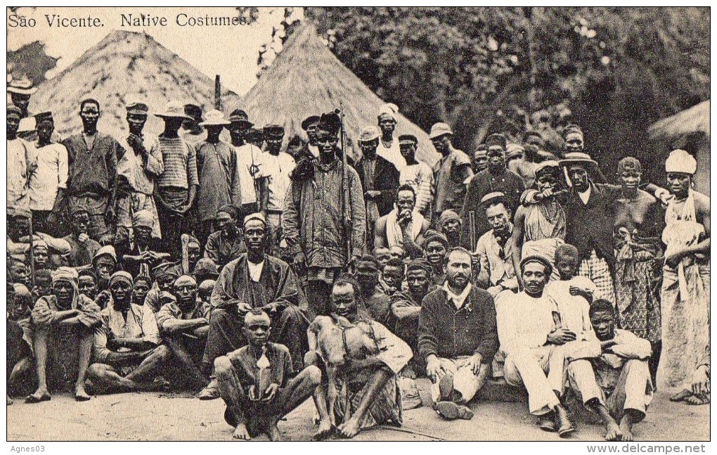 SAO  VICENTE   Native Costumes - Cape Verde