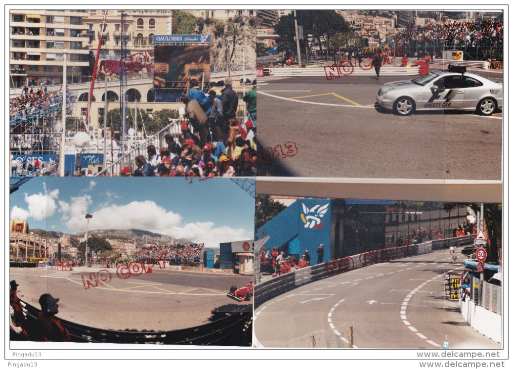 Au Plus Rapide Sport Automobile Grand Prix Monaco F 1 1997 Ensemble 10 Photos - Sport