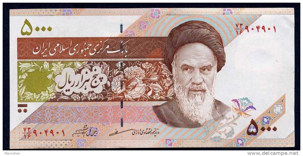 IRAN : 5000 Rials - P145 - FDS - Irán