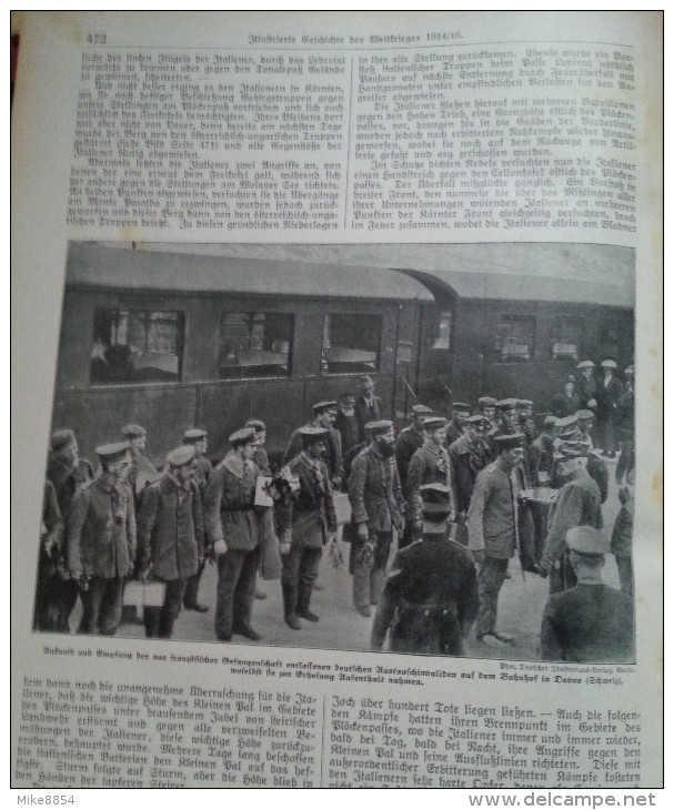 224  -  ILLUSTRIERTE GESCHICHTE DES WELTKRIEGES 1914-16 Histoire illustrée de la Guerre Mondiale 14-16 - 4. BAND