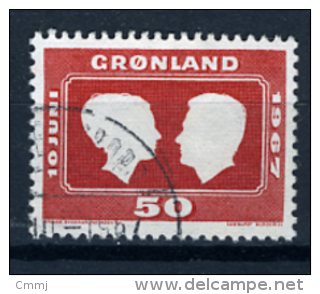 1967 - GROENLANDIA - GREENLAND - GRONLAND - Catg Mi. 67 - Used - (T/AE27022015....) - Oblitérés