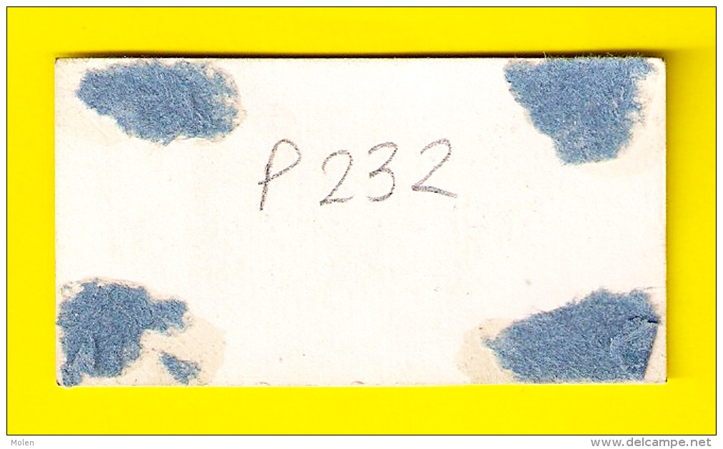 Ca1845 HENRI LIERLE MARCHAND TAILLEUR à GAND Kleermaker Gent CARTE VISITE PORCELAINE PORSELEINKAART Porceleinkaart P232 - Kleding & Textiel