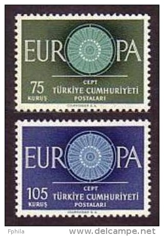 1960 TURKEY EUROPA CEPT MNH ** - Ongebruikt