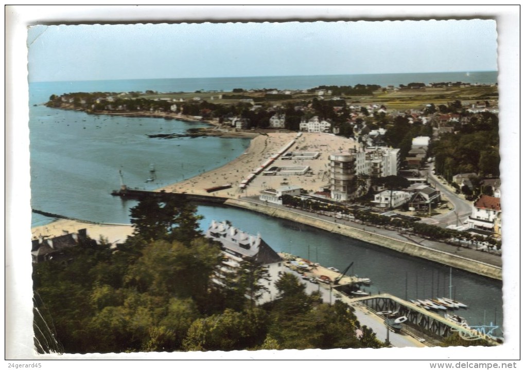 CPSM LE POULIGUEN (Loire Atlantique) - Vue Aérienne : La Plage - Le Pouliguen