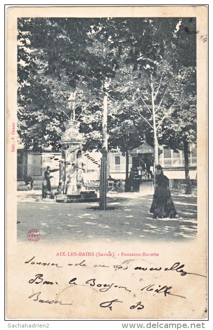 73. AIX-LES-BAINS. Fontaine-Buvette - Aix Les Bains