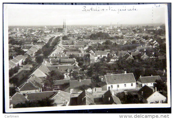 SERBIE PANTCHERO  VUE GENERALE AERIENNE 1930 - Serbia