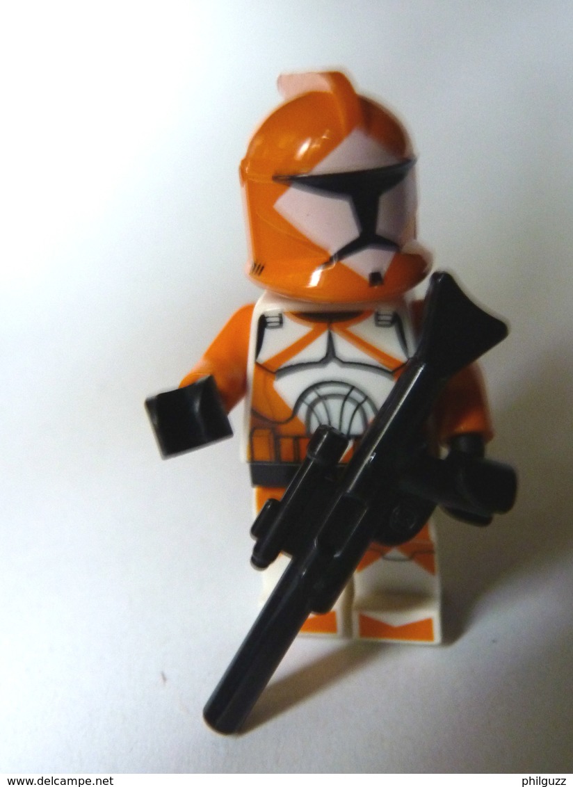 FIGURINE LEGO STAR WARS - BOMB SQUAD TROOPER Sw299 2011 ORANGE (1) - MINI FIGURE Légo - Figurines