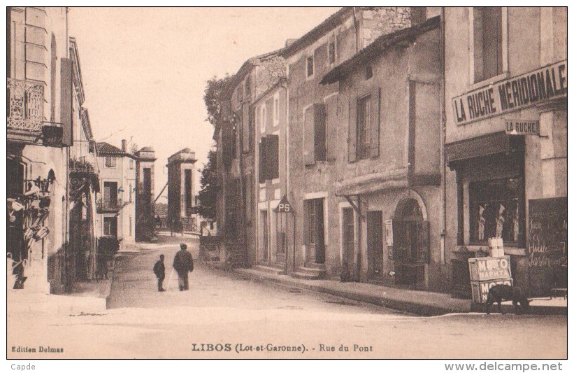 Libos - Rue Du Pont. - Libos