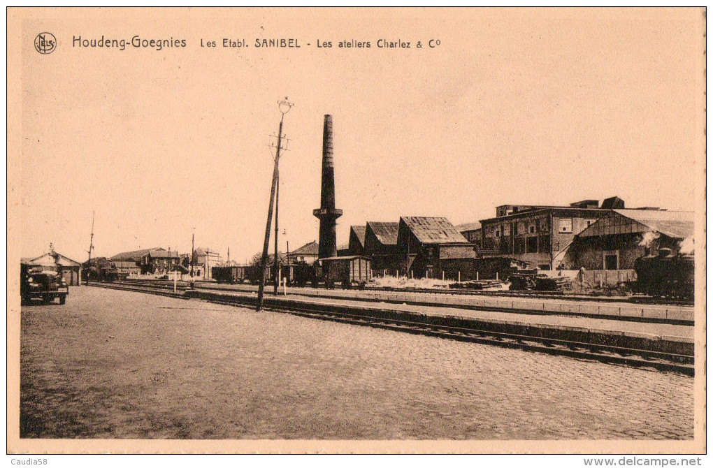 Houdeng- Goegnies, Les Etablissements SANIBEL - Les Ateliers Charlez & Co. (La Louvière) - Brugge