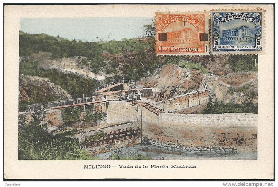 MILINGO - Vista De La Planta Electrica - El Salvador