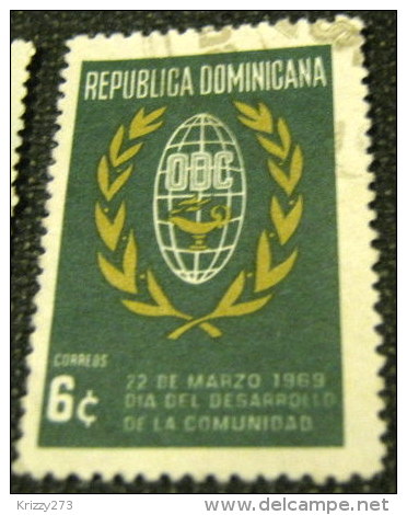 Dominican Republic 1969 Community Development Day 6c - Used - Dominican Republic