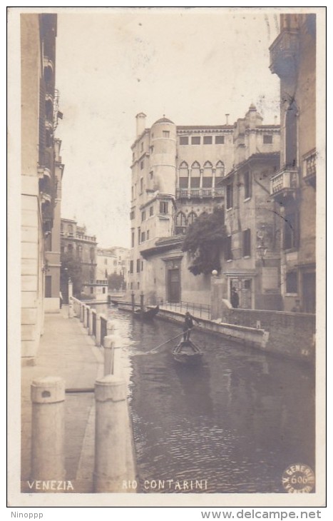 Italy Postcards 1913 Venezia-Rio Contarini Used - Used