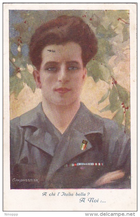 Italy Postcards 1932 A Chi L'Italia Bella Used - Usados