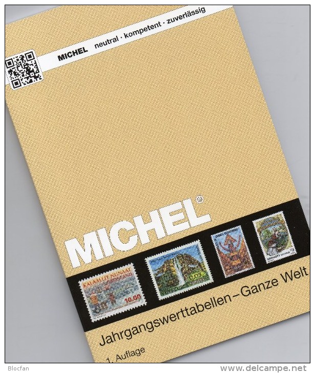 Jahrgangswerttabellen MlCHEL Katalog 2015 New 20€ Wert Von Briefmarken Der Welt 300 Länder Stamps Catalogue Of The World - Switzerland