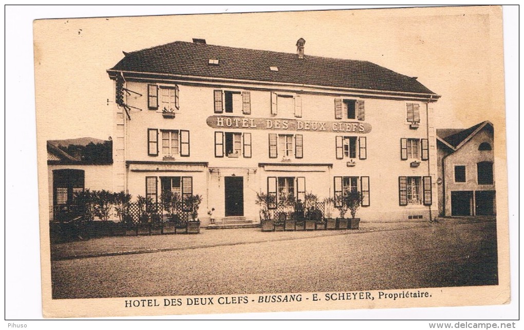 FR-2992   BUSSANG : Hotel Des Deux Clefs - Epinal