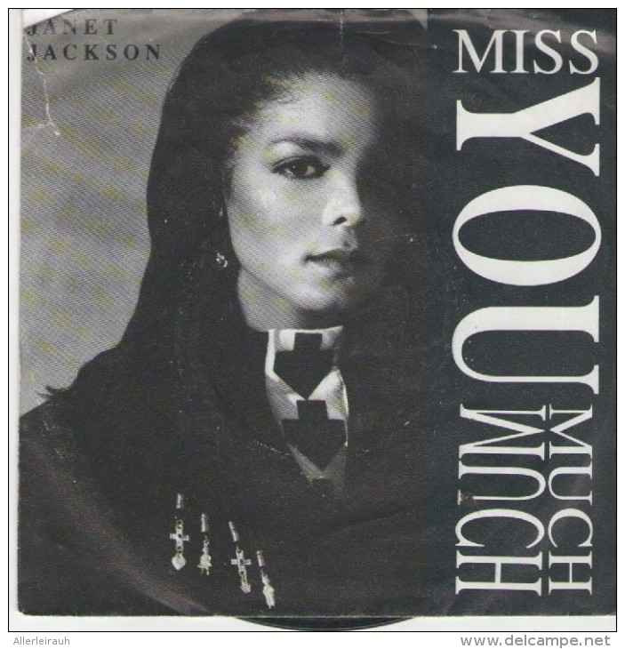 Janet Jackson   :  Miss You Much   / You Need Me - AM Records 390 445-7 - Disco, Pop