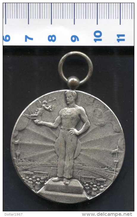 Medaille G.o.g Dag 1961 Zilver ( 1 ) - Sonstige & Ohne Zuordnung