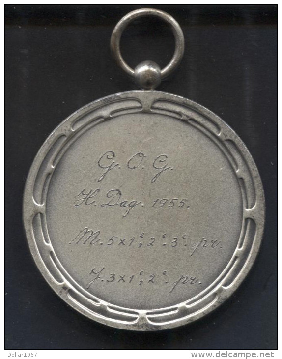 Medaille G.o.g Dag 1961 Zilver ( 1 ) - Autres & Non Classés