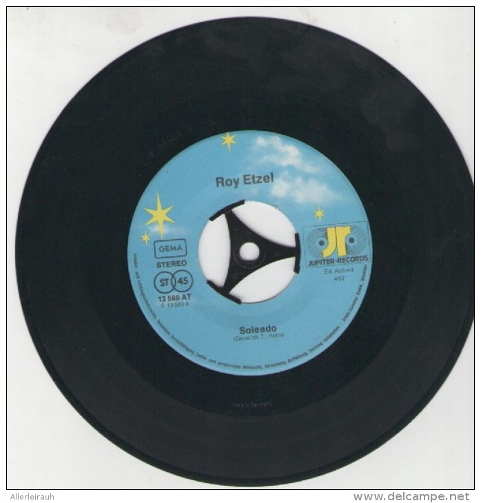 Roy Etzel   : Soleado   /  Soledad   - Jupiter Records 13 589 - Disco, Pop