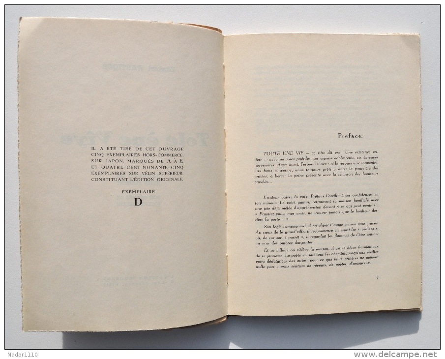 RARISSIME : TOTE ENE VIYE, Gilly 1941 - Edmond Wartique - Bois de JOSEPH GILLAIN alias JIJÉ - Ex. HC / Patois