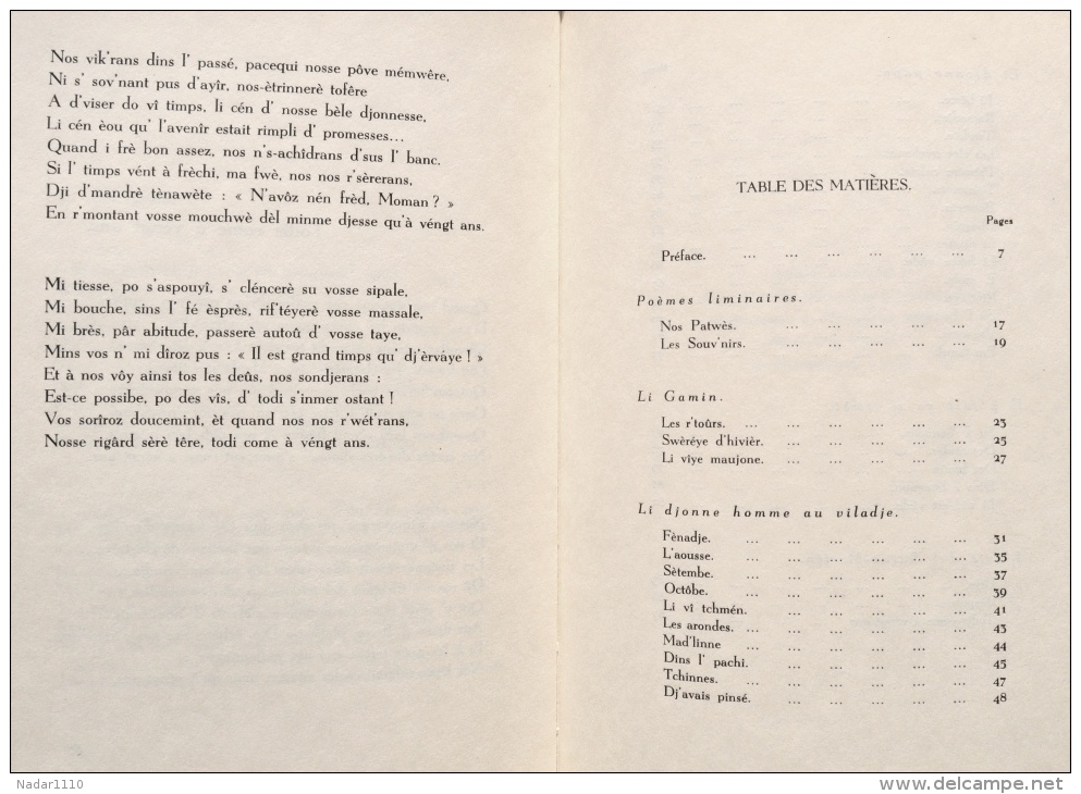 RARISSIME : TOTE ENE VIYE, Gilly 1941 - Edmond Wartique - Bois de JOSEPH GILLAIN alias JIJÉ - Ex. HC / Patois