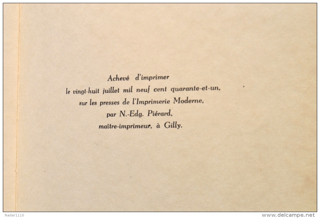 RARISSIME : TOTE ENE VIYE, Gilly 1941 - Edmond Wartique - Bois de JOSEPH GILLAIN alias JIJÉ - Ex. HC / Patois